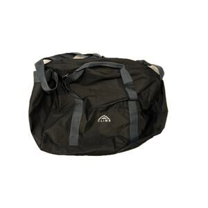 Climb Training Black Duffel Bag 18"x10"x8"